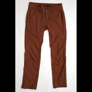 Women's Prana Hally Stylish Brown Outdoor Pants - Versatile & Comfortable Size 0